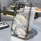 Transparent Flower Phone Case for iPhone